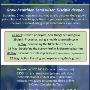 NCD Natural Church Developement - Spring Training - UK